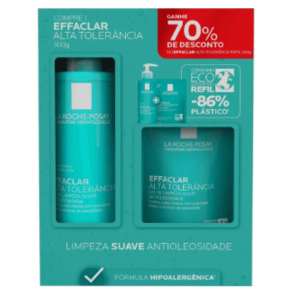 KIT EFFACLAR ALTA TOLERÂNCIA COM REFIL (2 PRODUTOS) - Imagem 2