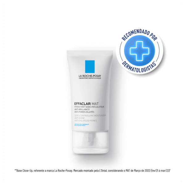 EFFACLAR MAT HIDRATANTE FACIAL PELE MISTA A OLEOASA 40ml - Imagem 2