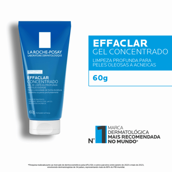 EFFACLAR CONCENTRADO GEL LIMPEZA FACIAL 60g - Imagem 2