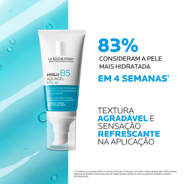 HYALU B5 AQUAGEL COM ACIDO  HIALURÔNICO + VITAMINA E FPS30 50ml - Imagem 5