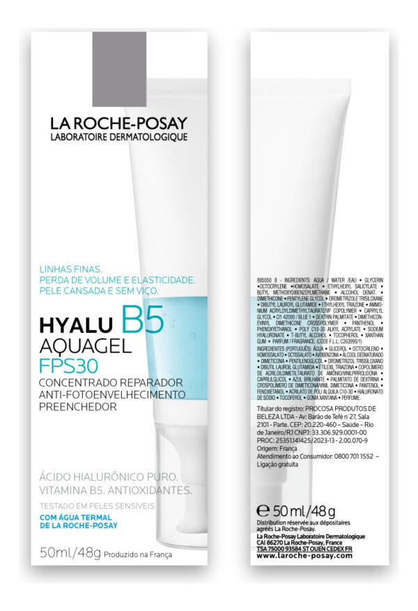 HYALU B5 AQUAGEL COM ACIDO  HIALURÔNICO + VITAMINA E FPS30 50ml - Imagem 3