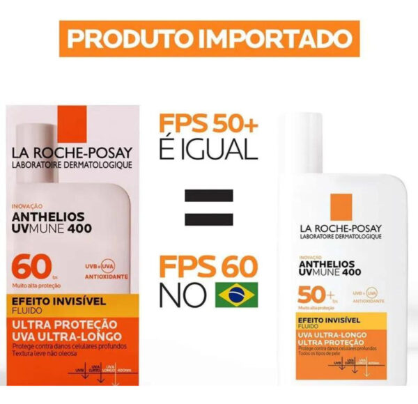 ANTHELIOS UVMUNE 400 PROTETOR SOLAR FPS60 SPF50+ - Imagem 3