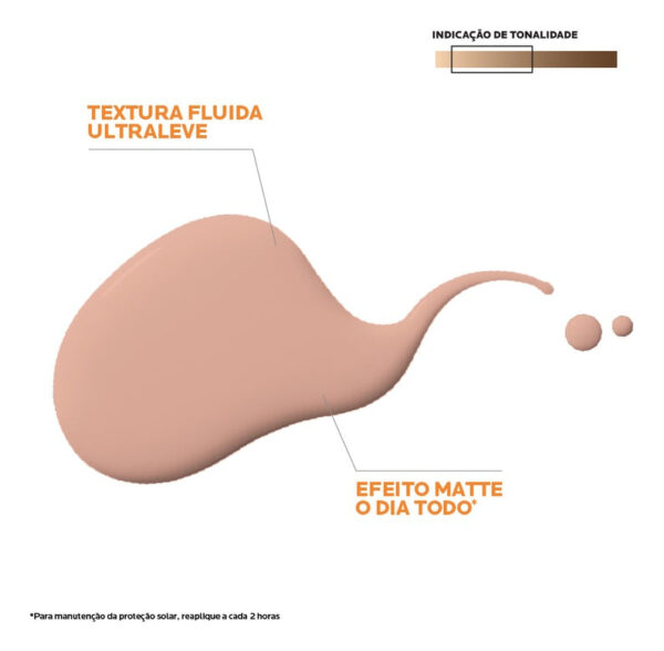 ANTHELIOS AIRLICIUM PROTETOR SOLAR ANTIOLIOSIDADE COR 2.0 FPS50 40g - Imagem 6
