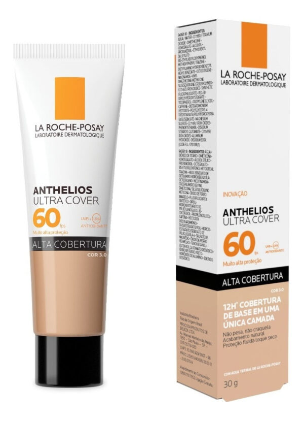 ANTHELIOS ULTRA COVER PROTETOR SOLAR COR 3.0 FPS60 30g - Imagem 3