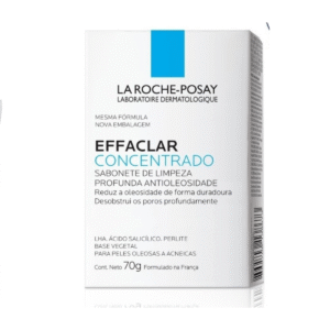 EFFACLAR CONCENTRADO SABONETE BARRA PARA PELES OLEOSA ACNEICA 70g